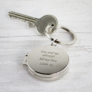 Mens personalised keyring discount