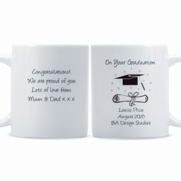 Personalised Graduation Mug