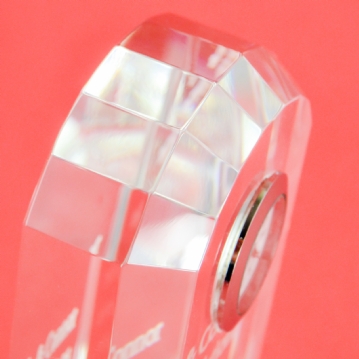 Personalised Crystal Clock