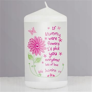 I'd Pick You Personalised Candle