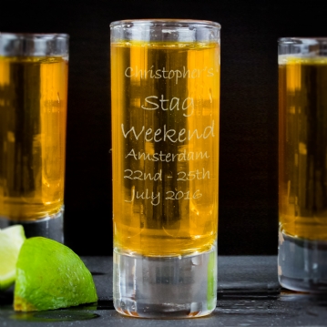 Personalised Shot Glass 