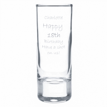 Personalised Shot Glass 