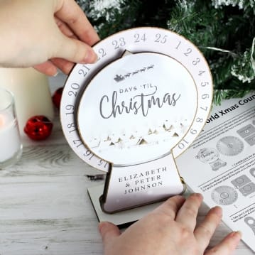 Personalised Make Your Own Christmas Advent Countdown Kit