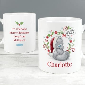 Personalised Me to You Christmas Mug