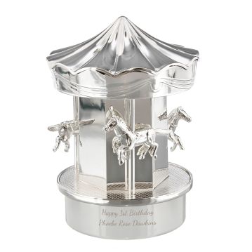 Personalised Carousel Money Box