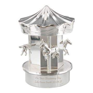Personalised Carousel Money Box