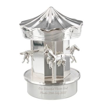 Personalised Carousel Money Box