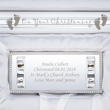 Personalised Christening Certificate Holder