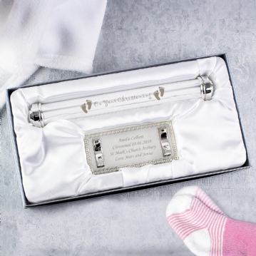 Personalised Christening Certificate Holder