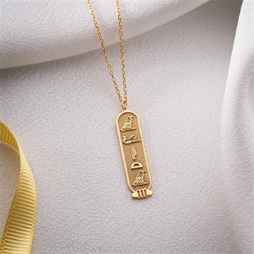 Personalised Egypt Cartouche Necklace