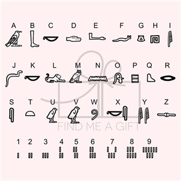 Personalised Egypt Cartouche Necklace