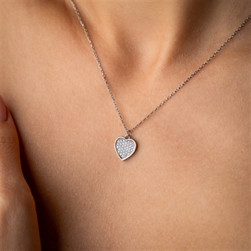 Heart Birthstone Necklace