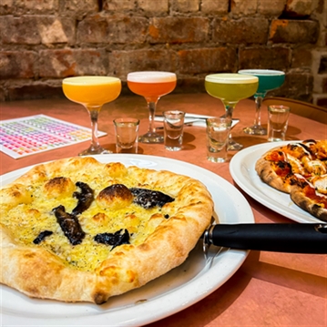 Pornstar Martinis and Pizza At Revolution Bars