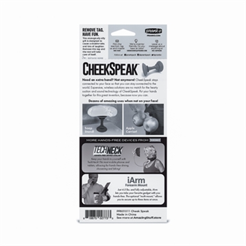 Cheek Speak Joke Gift
