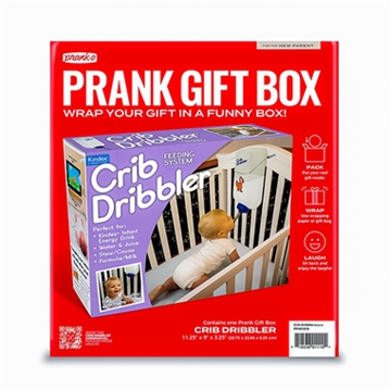 Crib Dribbler Joke Gift Box
