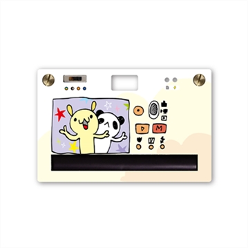 Paper Shoot Camera Case - Hand Drawing (Red)