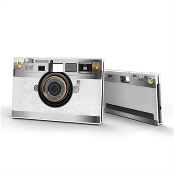 Paper Shoot Camera Case - Old Classic (White)