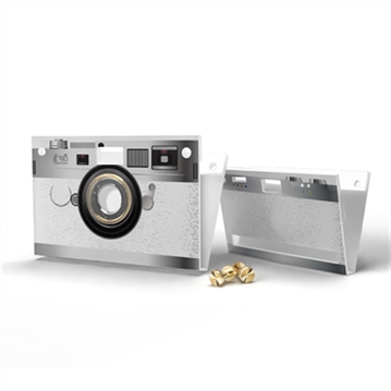 Paper Shoot Camera Case - Old Classic (White)