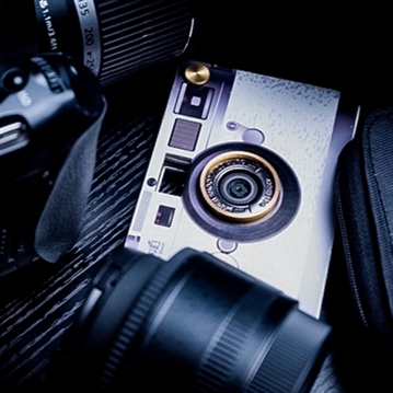 Paper Shoot Camera Case - Old Classic (White)