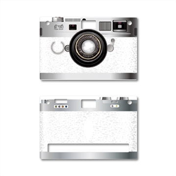 Paper Shoot Camera Case - Old Classic (White)