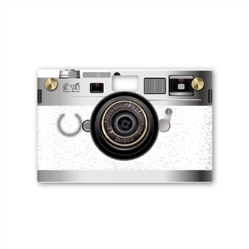 Paper Shoot Camera Case - Old Classic (White)