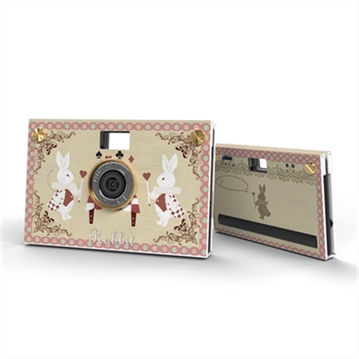 Paper Shoot Camera Case - Retro Design (Alice Rabbit)