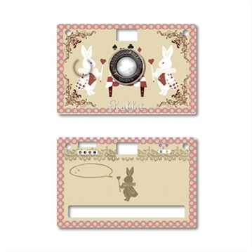 Paper Shoot Camera Case - Retro Design (Alice Rabbit)