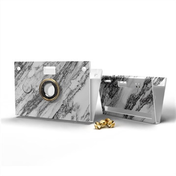 Paper Shoot Camera Case - Stone Pattern (Ajax)