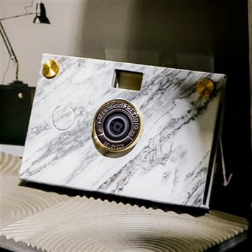 Paper Shoot Camera Case - Stone Pattern (Ajax)