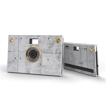 Paper Shoot Camera Case - Stone Pattern (Exposed Concrete)