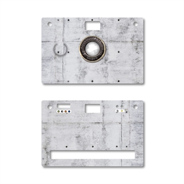 Paper Shoot Camera Case - Stone Pattern (Exposed Concrete)