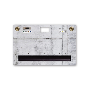 Paper Shoot Camera Case - Stone Pattern (Exposed Concrete)