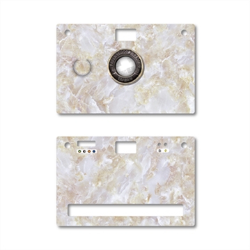 Paper Shoot Camera Case - Stone Pattern (Jade)