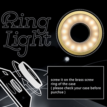 Paper Shoot Ring of Light (Gold)