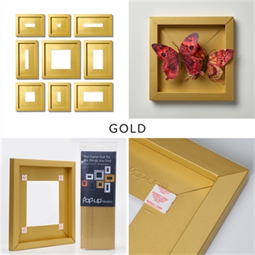 Pop-Up Picture Frames - 6 Sizes in 1