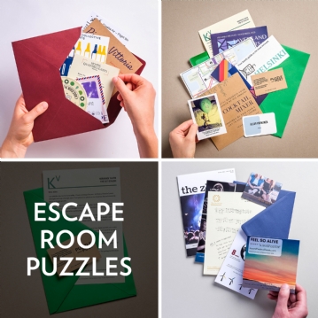 Puzzle Post Personalised Escape Room in an Envelope