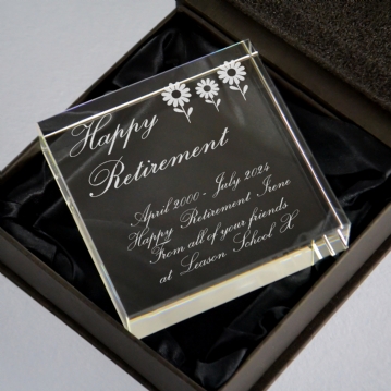 Personalised Retirement Keepsake