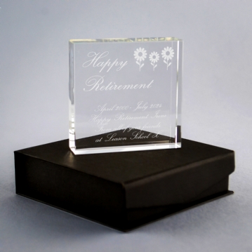 Personalised Retirement Keepsake