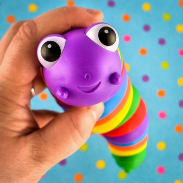 Wriggly Worm Fidget Toy