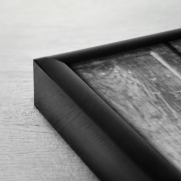 Black Personalised Record Album Frame