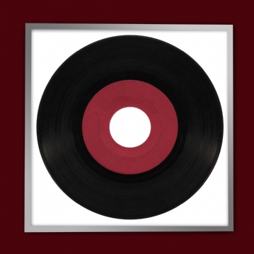 Silver Record Album Frame