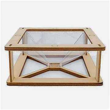 3D Hologram Visualiser Wooden Stem Kit