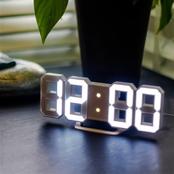 LED Borderless Clock