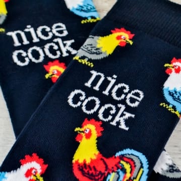 Nice Cockerel Socks