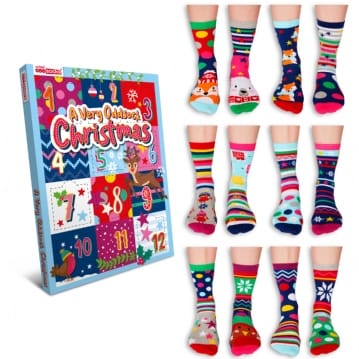 Women #39 s Odd Sock Advent Calendar Find Me A Gift