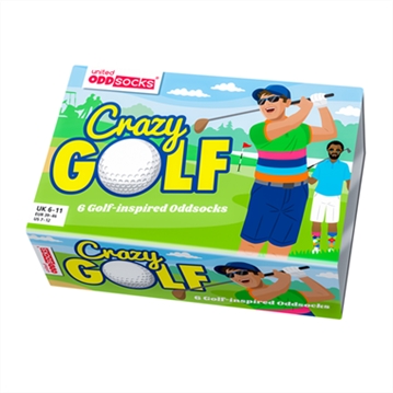 Crazy Golf OddSocks Gift Box Set for Men