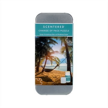 Escape Aromatherapy Balm & Change of Pace Jigsaw Gift Tin