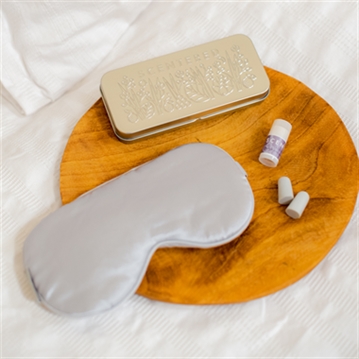 Goodnight Aromatherapy Gift Tin with Eye Mask & Ear Plugs