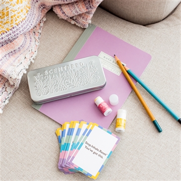 Affirmation Confidence Card Set with Aromatherapy Balms 