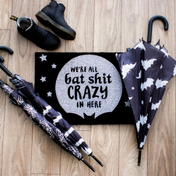 Bat Shit Crazy Doormat